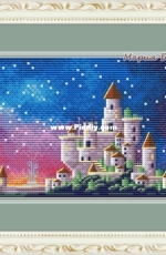 Castle at sunset by Maria Brovko - XSD