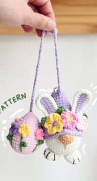 Purely Works - Nguyen Bich Thuy - Bunny Car Hanging