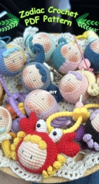 Zodiac crochet PDF - Angelanewco
