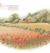 Heritage Stitchcraft JCPF254 - Poppy Farm by John Clayton