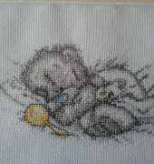 Tatty Teddy - Majas Birth Sampler