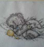 Tatty Teddy - Majas Birth Sampler