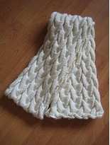 Woven Cables Scarf by Keri McKiernan-Free