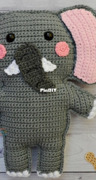 3am Grace Designs - Donna Vasquez Beavers and Michaelene Nelson - Elephant Kawaii Cuddler