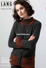 247-47 Lang Yarns Novena by LANGYARNS SWITZERLAND-English-German-French-Dutch