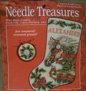 JCA Needle Treasures 08537 - Holly Horse Stocking