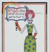 Janlynn #019-0441 Dolly Mamas - Bring Coffee
