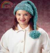 Annies Favorite Crochet Magazine -  Seaspray Stocking Cap by Shirley Brown - Free