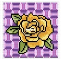 Yellow Rose by Durene Jones - Free