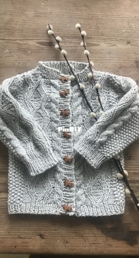 Ponny cardigan by Anne B Hanssen