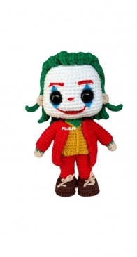 Caco Amigurumi - Juliana Sanches - Joker - Senhor Psi - Portuguese