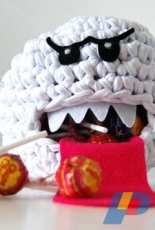 Ahooka - T-Shirt Yarn Boo (Mario) - Free