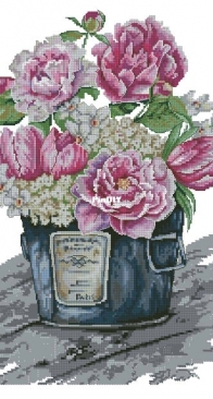 Moroshka Stitch - Peonies and Tulips by Elena Grigoryeva XSD