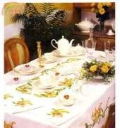 Orchid tablecloth from Moda & Model - Vysjivka Krestom - # 5, 2010