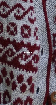 Colorwork Cardigan by Deborah Newton-Free