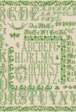 Nouveau Encore Designs - Frises and Alphabets
