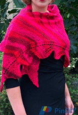 Autumn Leaves Shawl by Susanne Visch /LaVisch Design-Free