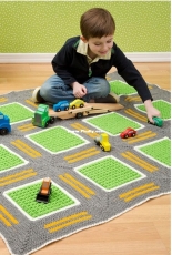 Red Heart - LW3587 - Rebecca J Venton - Roadway Throw - Free