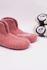 Hobbii Design - Felted Slippers - Crochet - Free