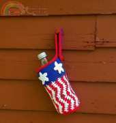 Yarn Artists Designs - Uncle Sam Bottle Cozy - Free