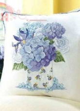 Blue Bouquet by Lesley Teare from Cross Stitch Collection 213