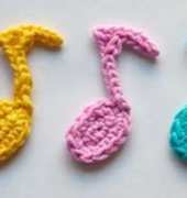One and Two Company - Carolina Guzman - Musical Note Applique