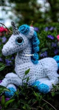 Crafty Intentions - Megan Lapp  - Baby Laying Down Unicorn