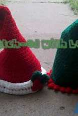 Hatched With Love- Jen Hatch - Claus and Helper Hats