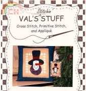 Vals Stitchin Stuff CS015 - Flakes and Litte Flakes Ornament