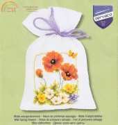 Vervaco PN-0145099 - Lavender sachet wild spring flowers