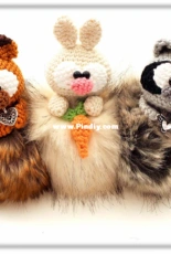 Mala Designs - Mandy Herrmann - Racoon fox and bunny