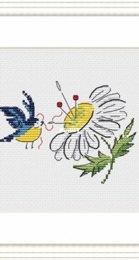 Mr.Stitch & Mrs.Needle - Birds - Needleworkers July
