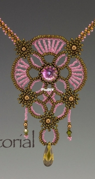 Jewelry Tales - Vintage Lace Pendant by Cyntia Newcomer