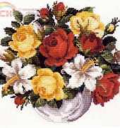 Ellen Maurer Stroh - Bowl Roses
