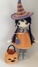 Posey Place By Denise - Denise Lawrence - Hallie Halloween Witch