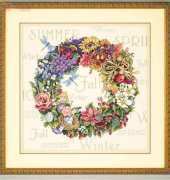 Dimensions  35040 - Wreath of All Seasons