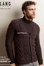 238-51 Lang Yarns Merino 120 by LANGYARNS SWITZERLAND-English-German-French-Dutch +RUS