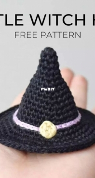 Mocha Stitch - Amanda Yamamoto - Little Witch Hat - Free