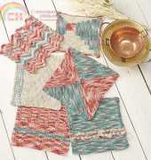 Color Study Dishcloths by Willow Yarns-Free