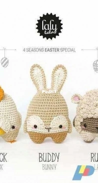 Lalylala - Lydia Tresselt - 4 Season Special Easter Chick Chuck Bunny Buddy Lamb Rufus - French