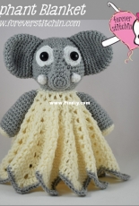 Forever Stitchin - Jodi Stredulinsky - Elephant Blanket - Free