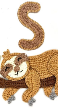 Home Artist - Animal Letter Uppercase S