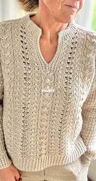 CoCo Swirl Sweater by JoJo Knitwear