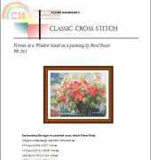 Classic Cross Stitch - FR 261 Flowers at a Window