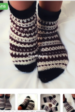 Hobbii Design - Catalina Ungureanu - Holiday Socks - Dutch - Free