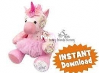 Sewing  Funky Friends Factory Kelsey Unicorn