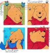 Designer Stitches D124 Pooh-seasons