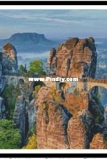 Artecy Cross Stitch - Bastei Bridge, Germany