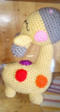 Giraffe amigurumi animal