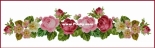 Etamin Deryasi - Towel Border Roses XSD + PCS
